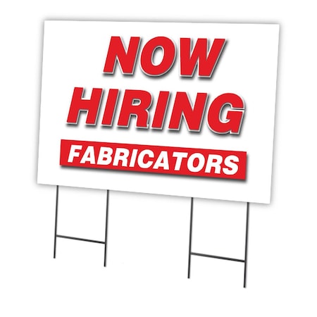 Signmission Now Hiring Fabricators Yard Sign & Stake outdoor plastic coroplast window, C-2436 FABRICATORS C-2436 FABRICATORS